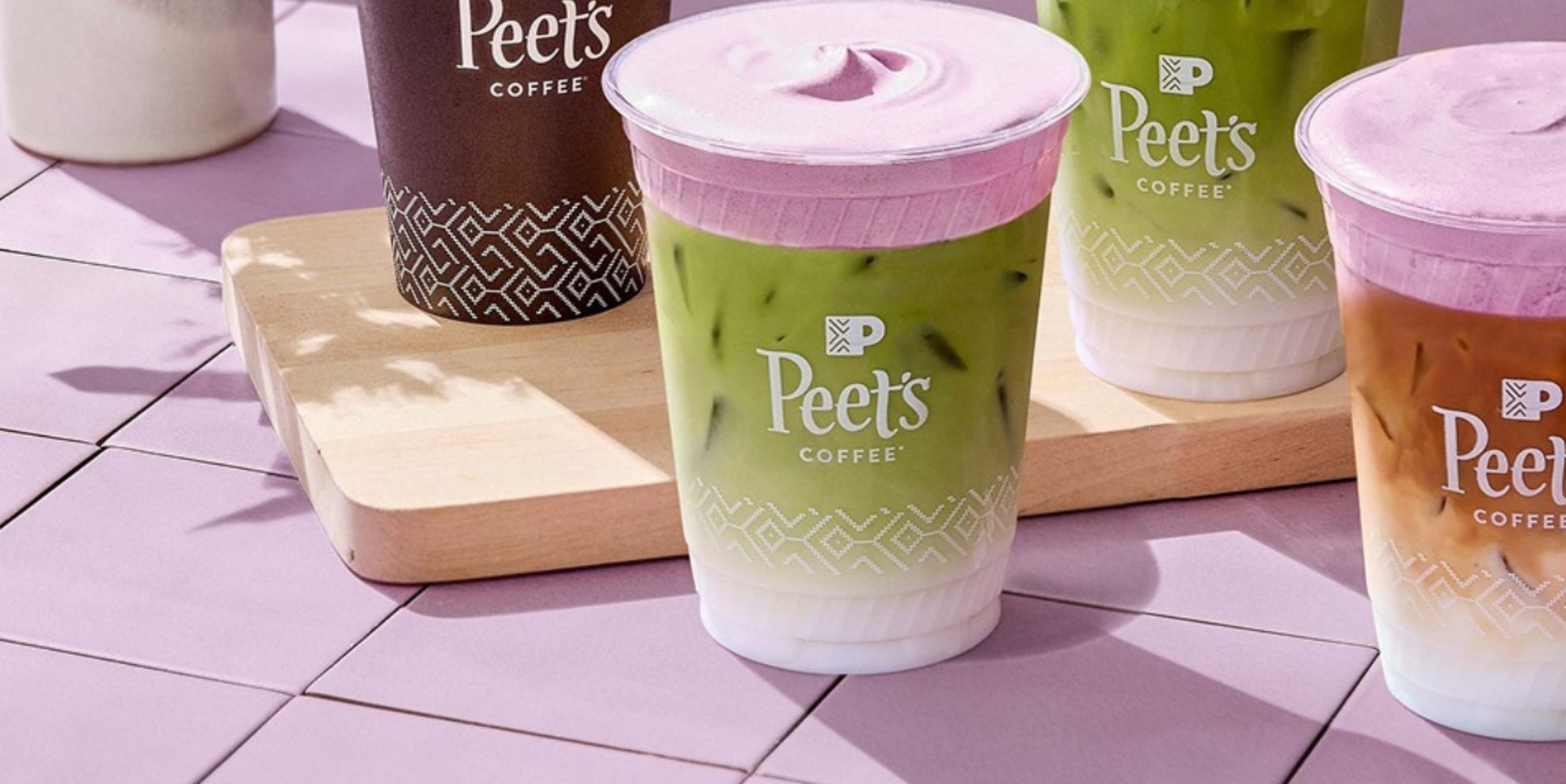 Ube, Matcha, and Lavender Take Over Peet’s Spring Drinks Menu (Here's What's Vegan)