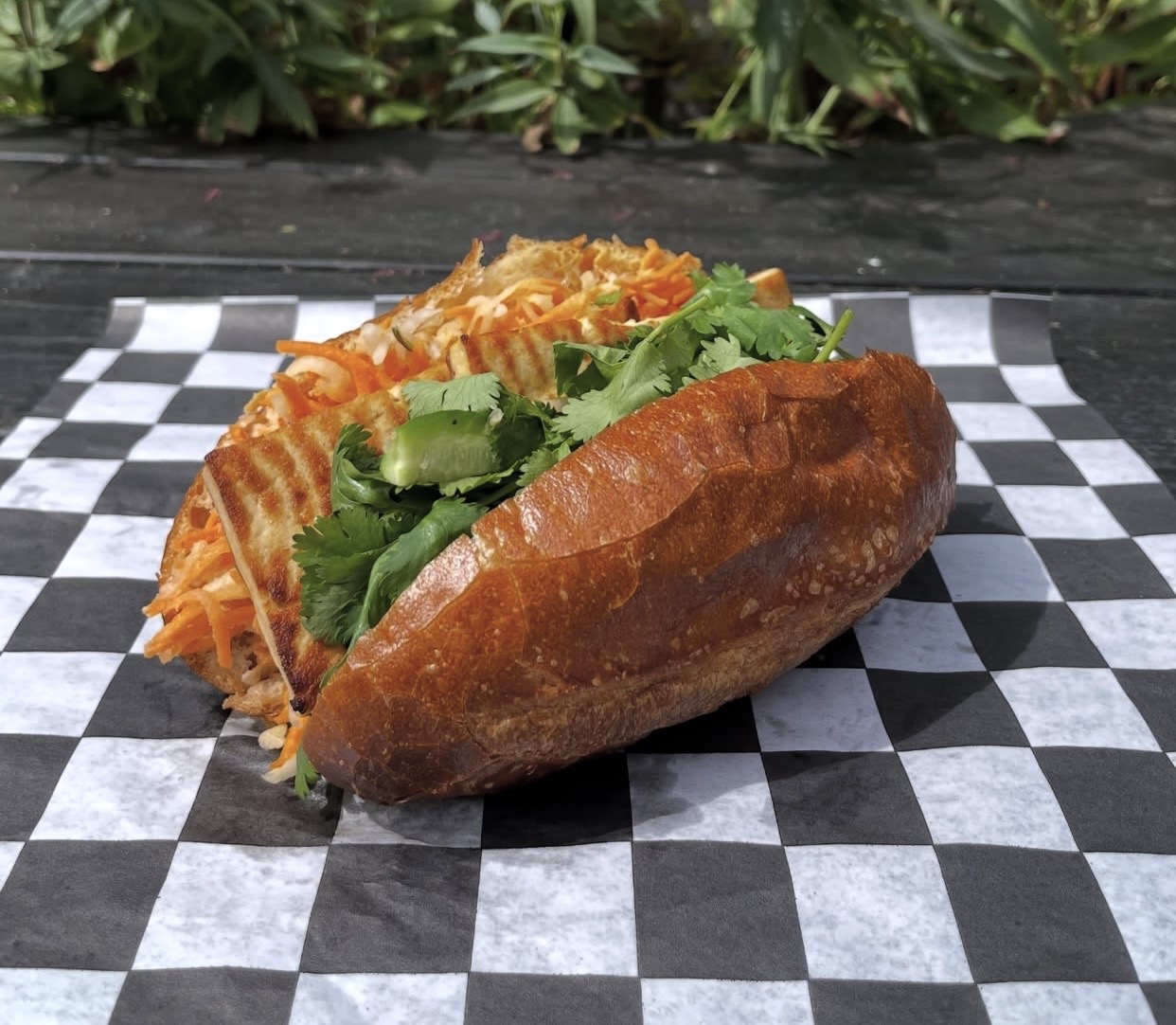 Pretty Good Advice sandwich