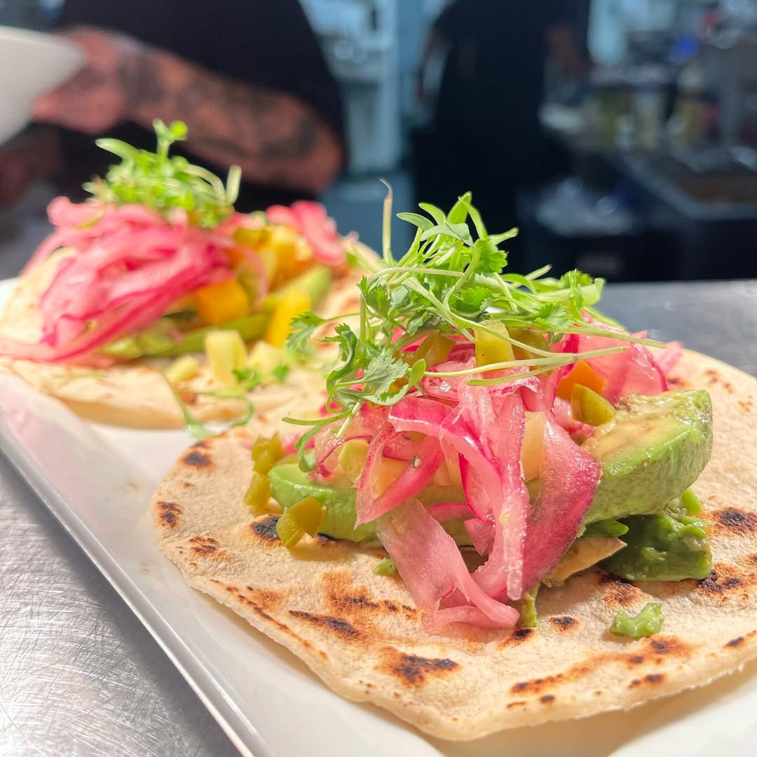 Cork & Fork tacos