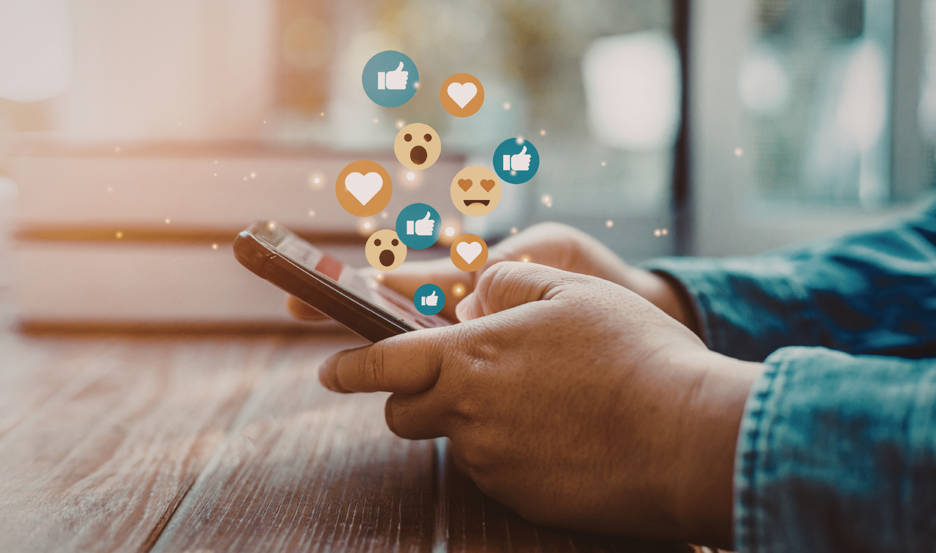 Social Media engagement emojis