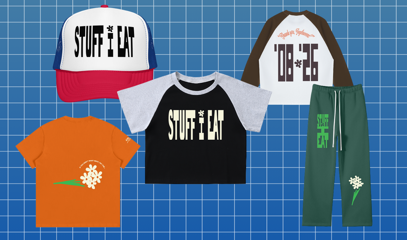 Stuff I Eat clothing line