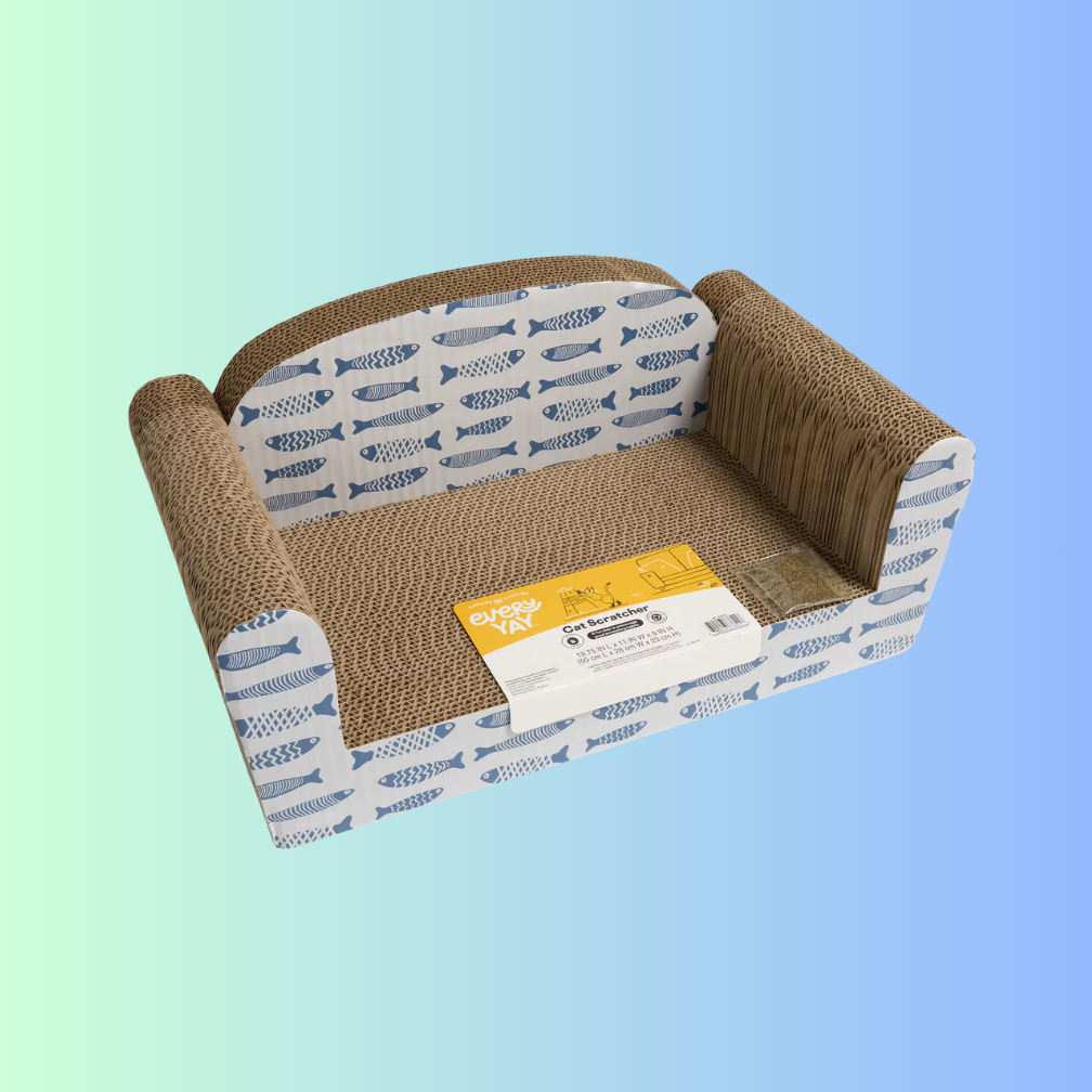 EveryYay Cardboard Couch for Cats