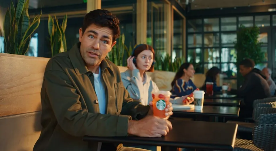 Adrian Grenier Starbucks