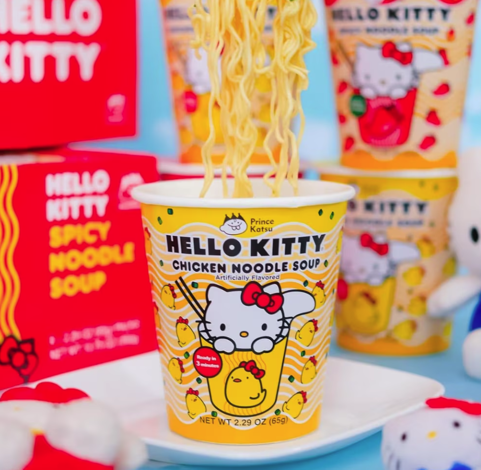 instant noodles hello kitty