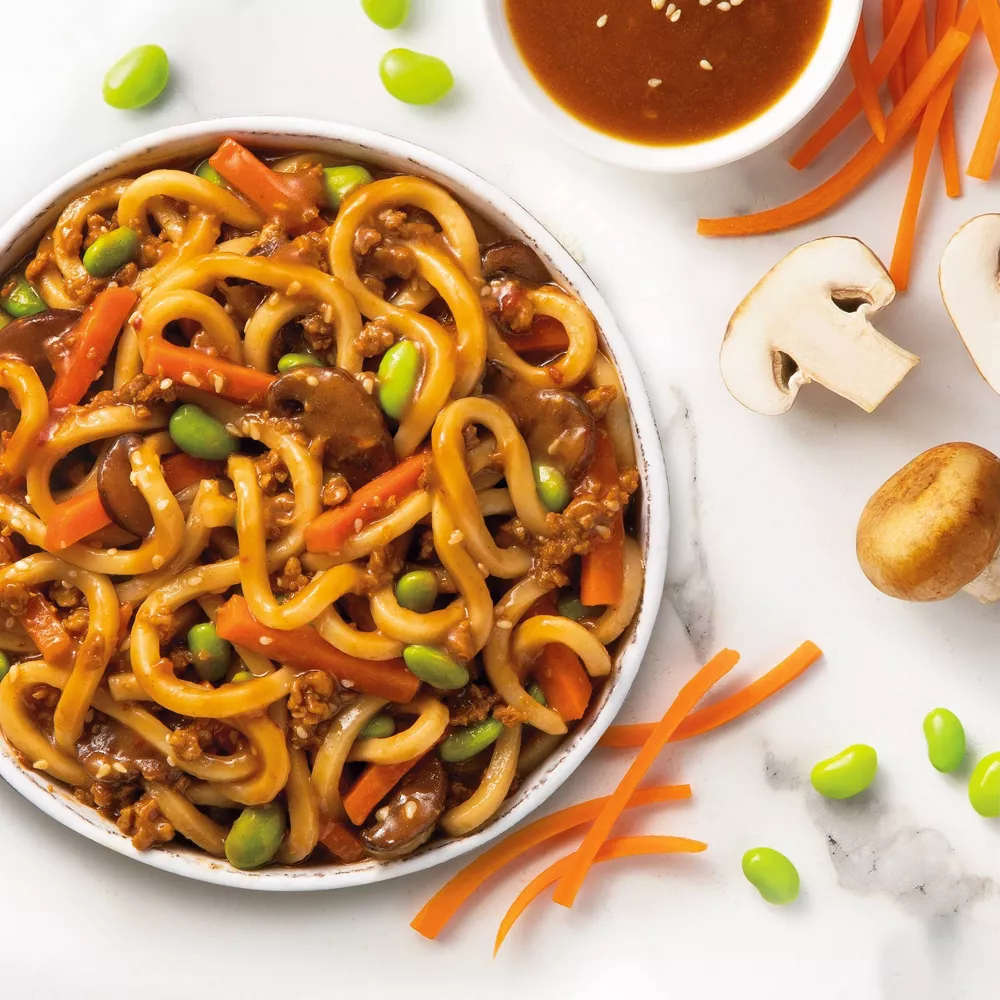 Purple Carrot Udon Bowl