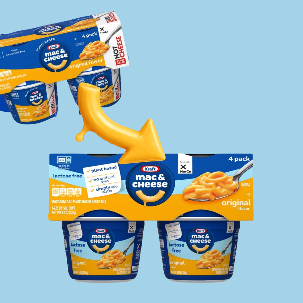 Kraft relaunches plant-based mac and cheese
