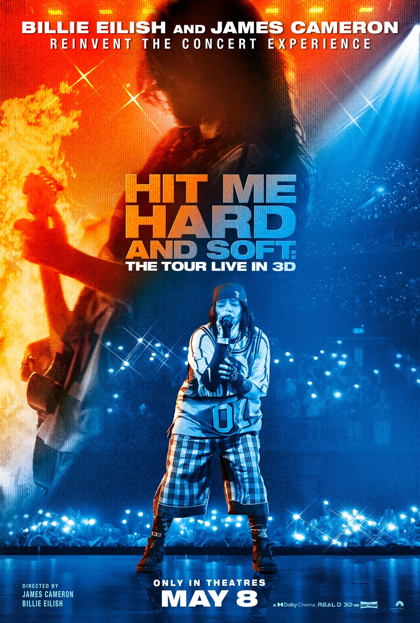 Billie Eilish Hit Me Hard and Soft 3d movie poster