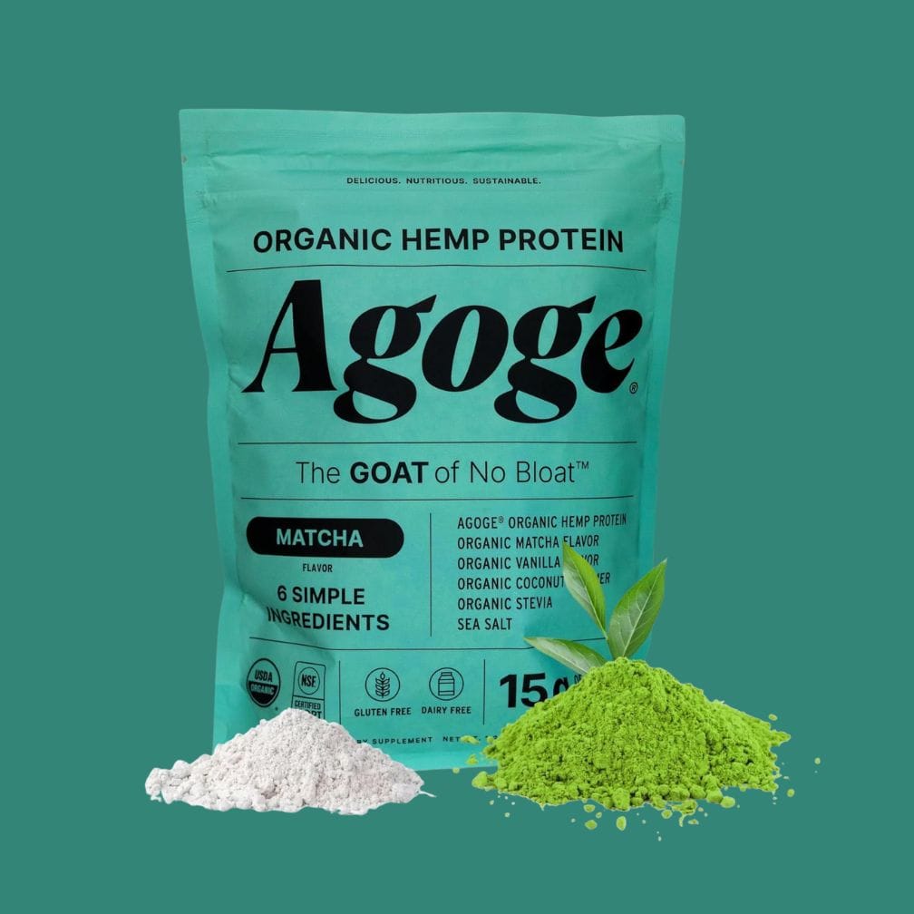 Agoge protein powder matcha