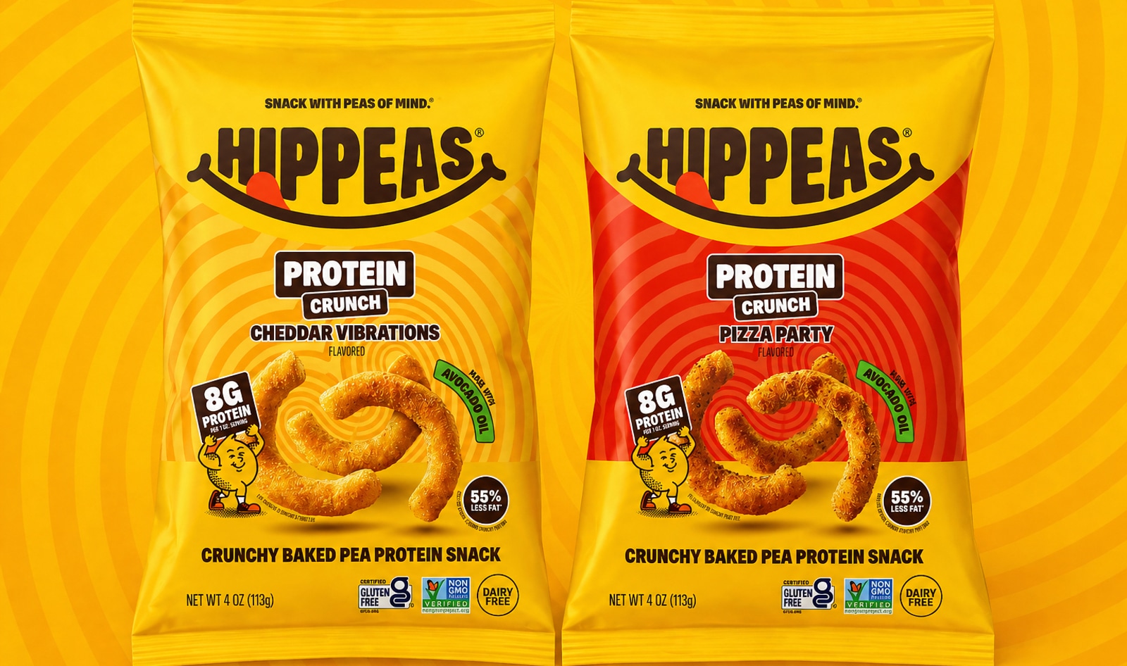 Hippeas Launches Vegan Protein Cheetos Dupes, and Chester Should Be Scared