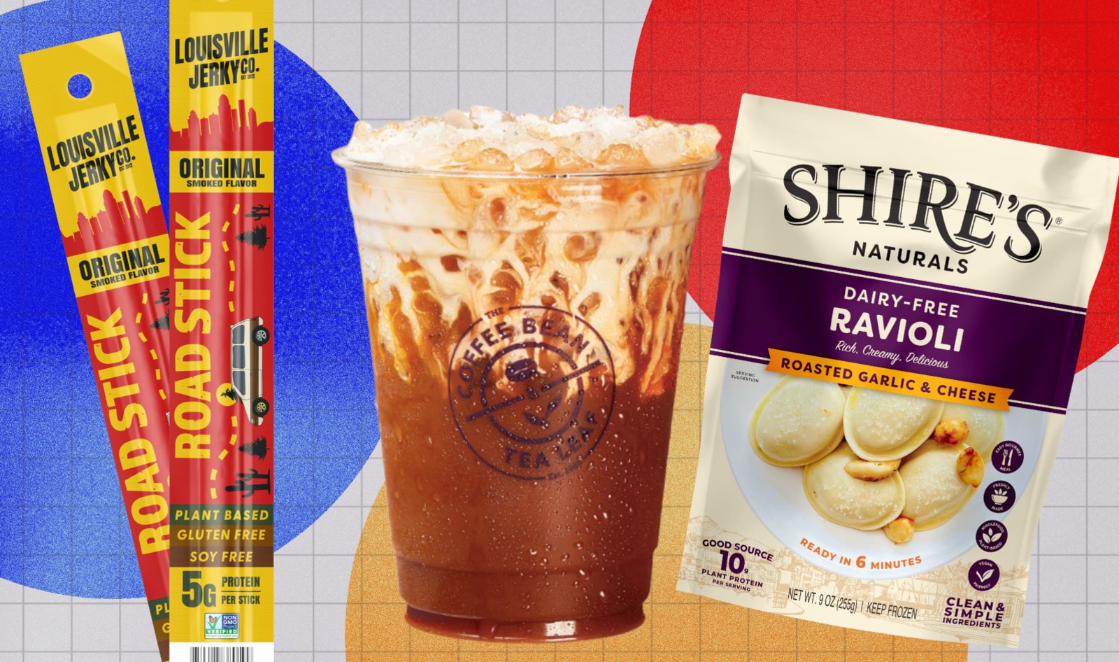 This Week's Food News: Another Coffee Chain Drops Dairy-Free Milk Charge, Meat-Free Slim Jims Are Coming, and a New Vegan Ravioli Hits Stores