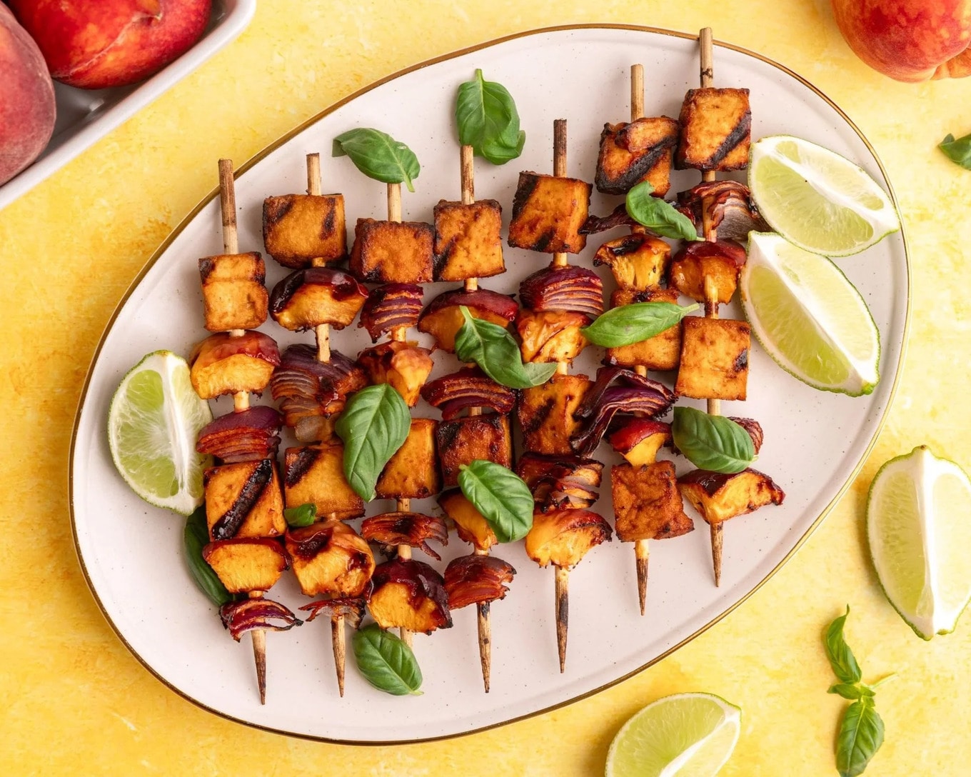 Hodo.GochujangPeachTofuSkewers