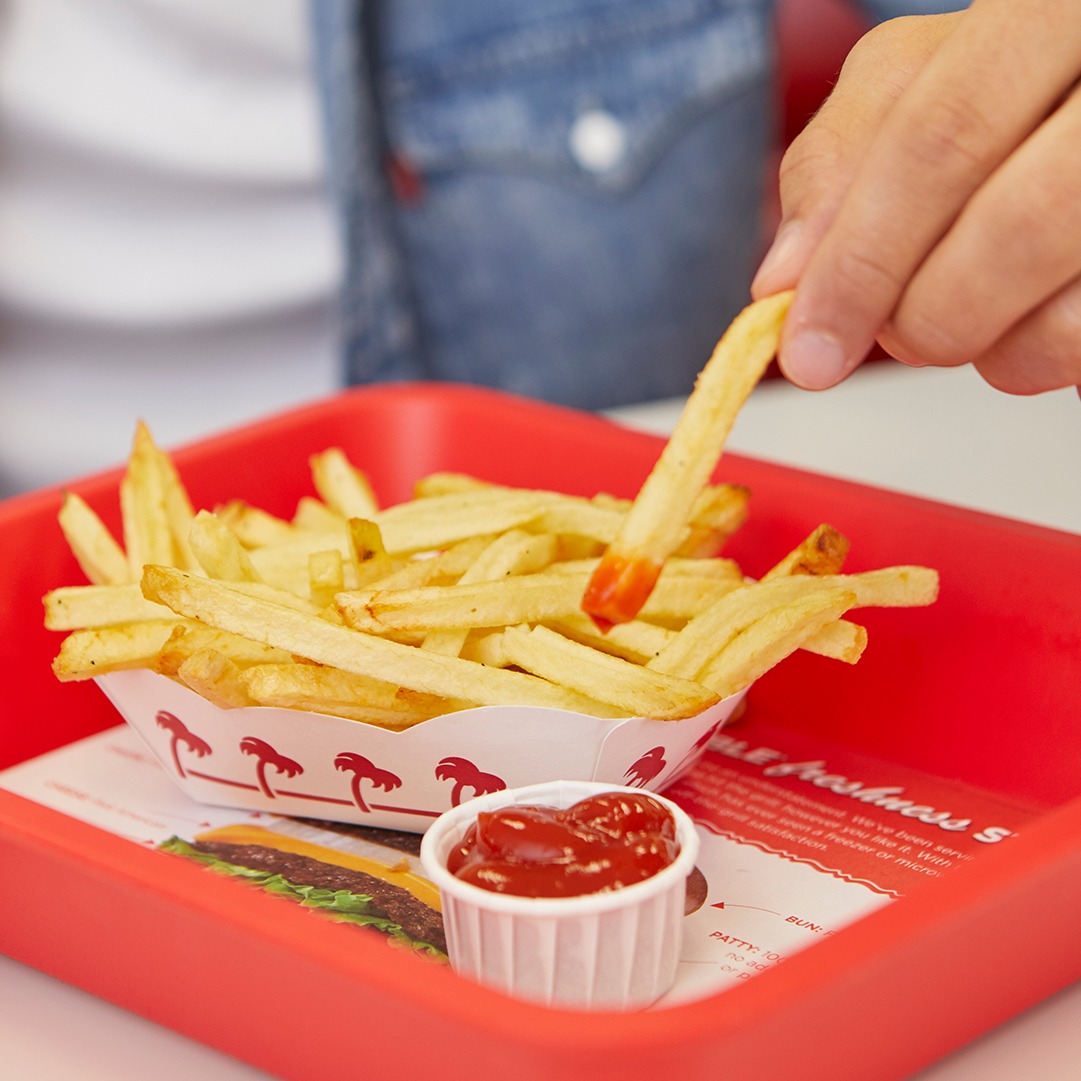 In N Out fries