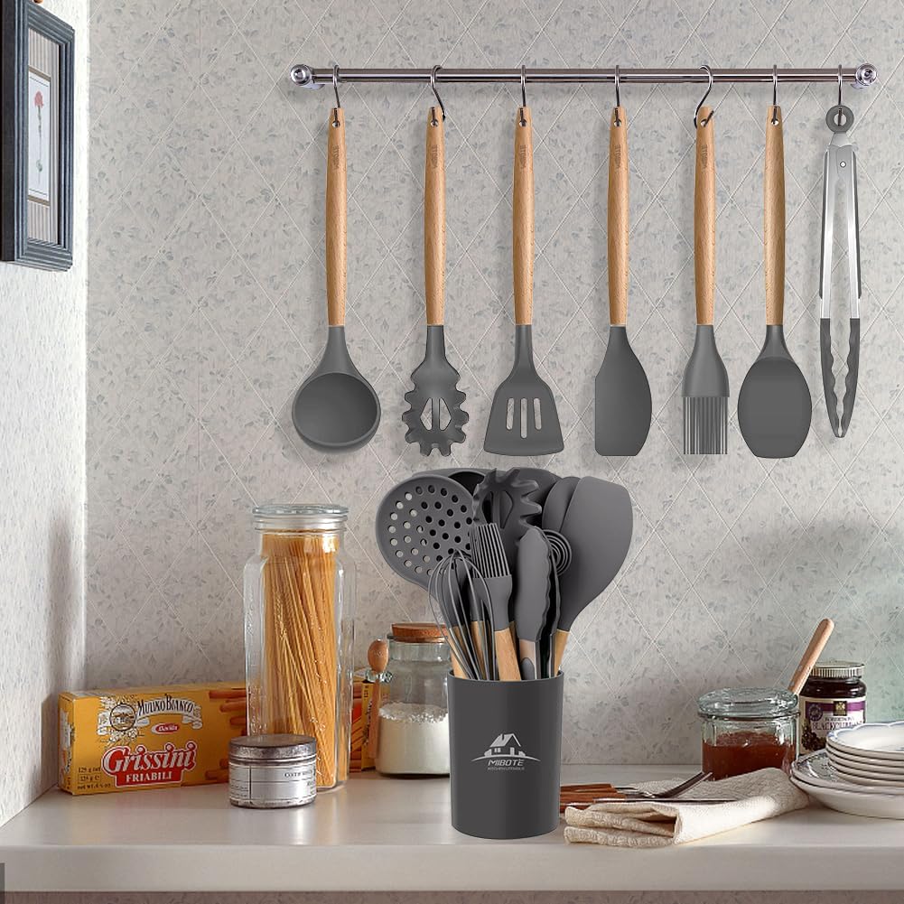 Mibote Silicone Utensils Set