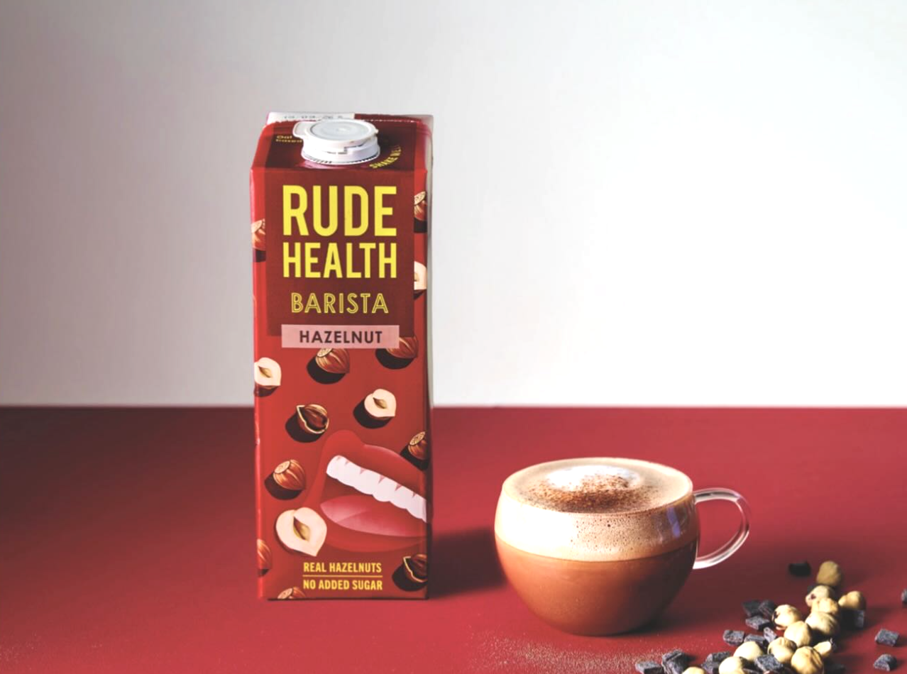 Rude Health hazelnut milk