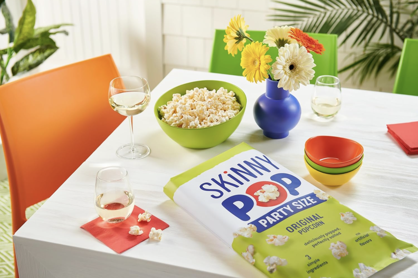 SkinnyPop popcorn