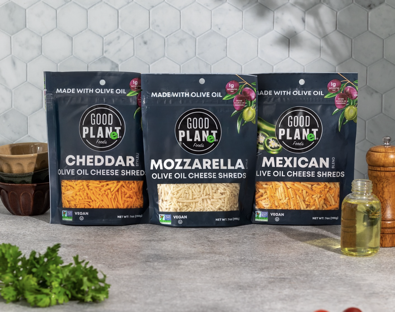 GoodPlanet Foods cheese shreds
