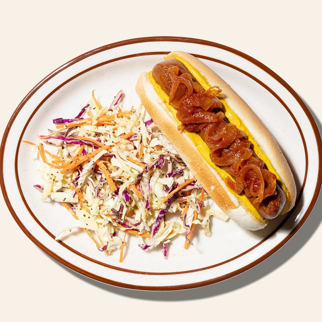 Purple Carrot Hot Dog