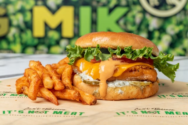 Can't Believe It's Not Meat Fish sandwich