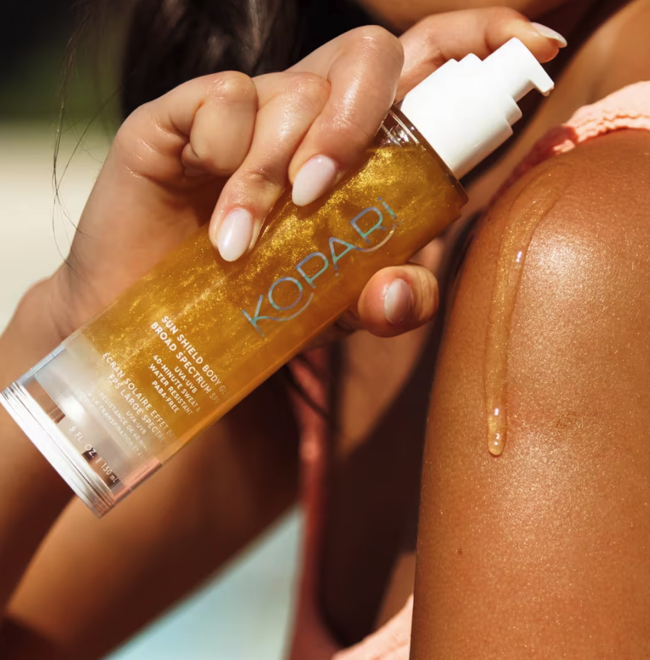  Kopari Beauty Sun Shield Body Glow Gel