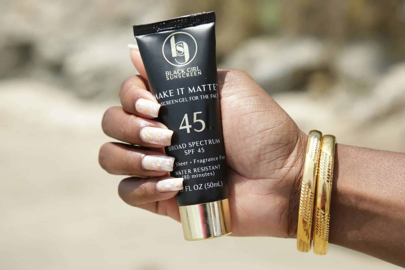 Black Girl Sunscreen Make It Matte