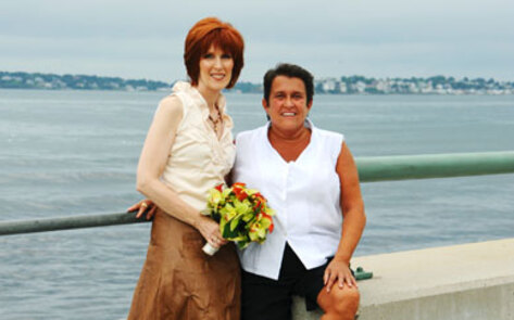 Vegan Weddings 2009: Ginger Burr &amp; Marion Davis