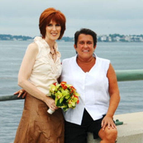 Vegan Weddings 2009: Ginger Burr &amp; Marion Davis