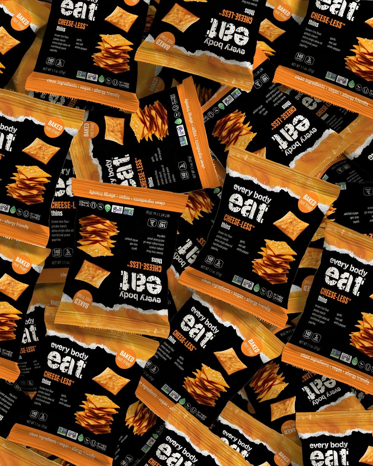 Every Body Eat cheese crackers