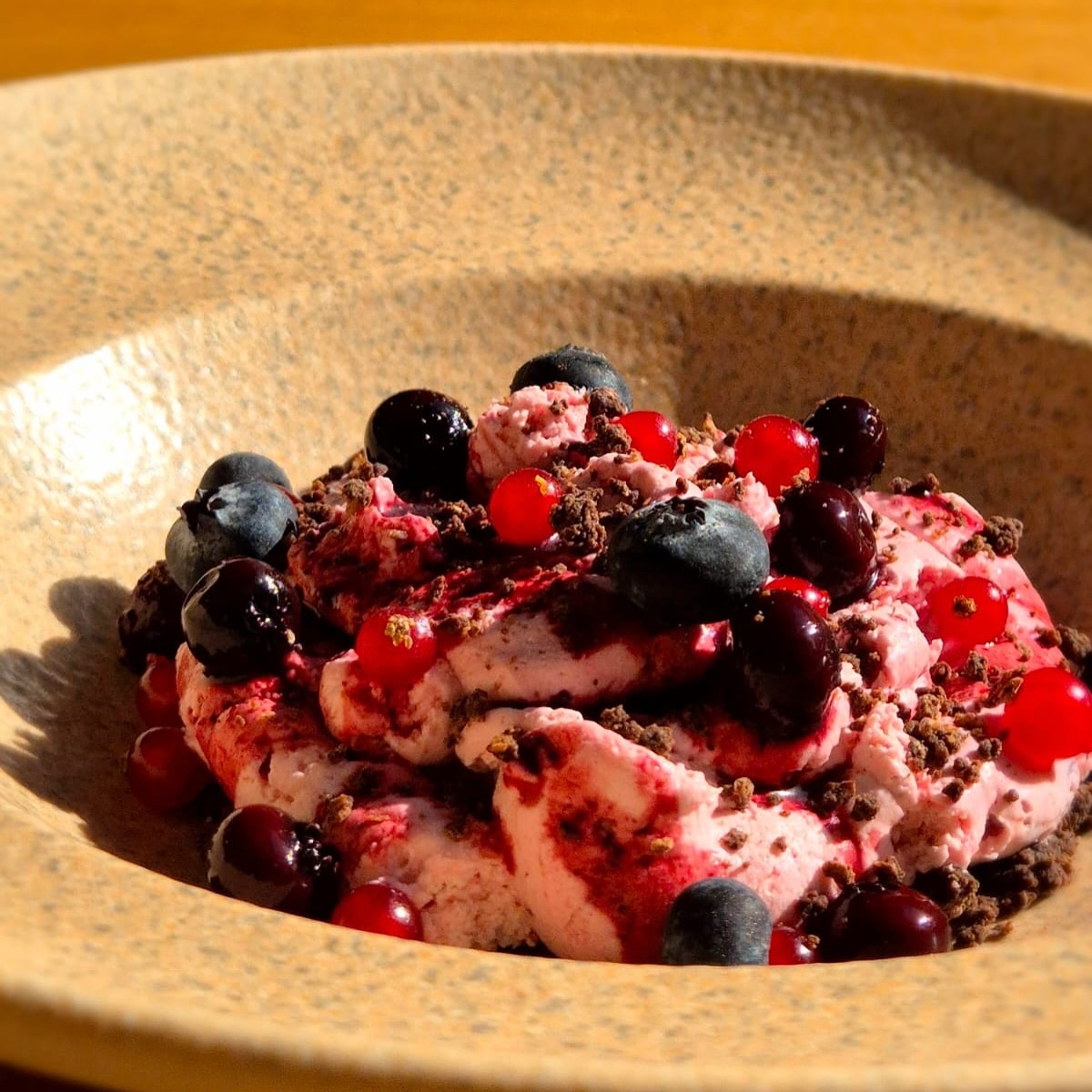 Blueberry Cheesecake at Açai Plant Based Restaurant
