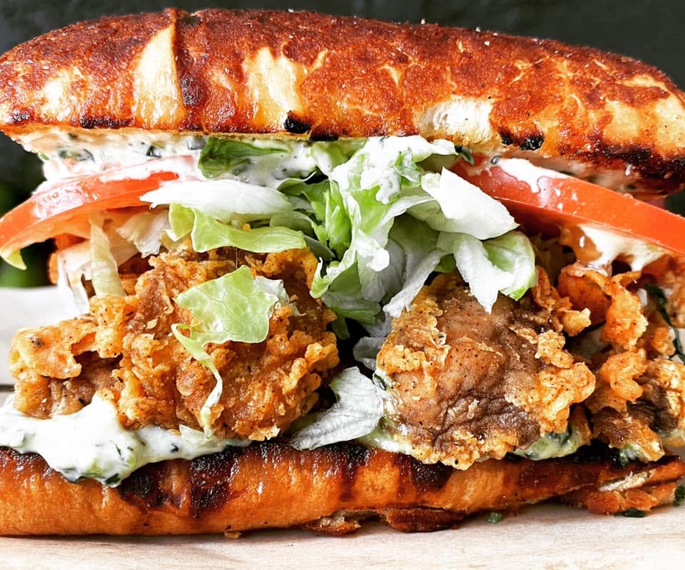  The Ain&rsquo;t Gator Po&rsquo;Boy at Souley Vegan