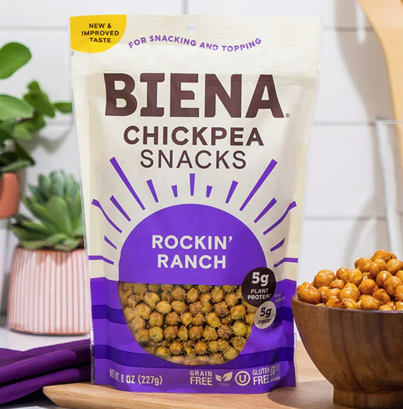 Ranch roasted chickpeas