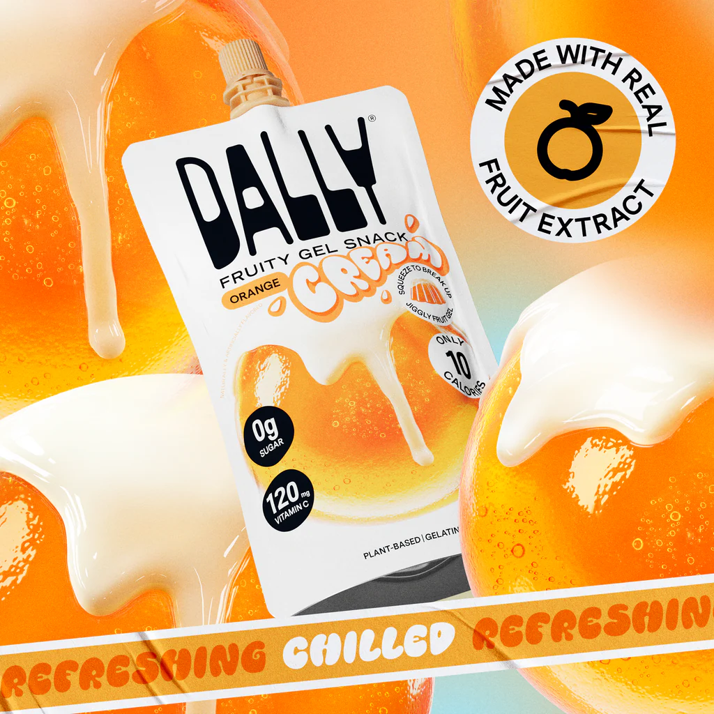 Drinkable Orange Cream Jelly
