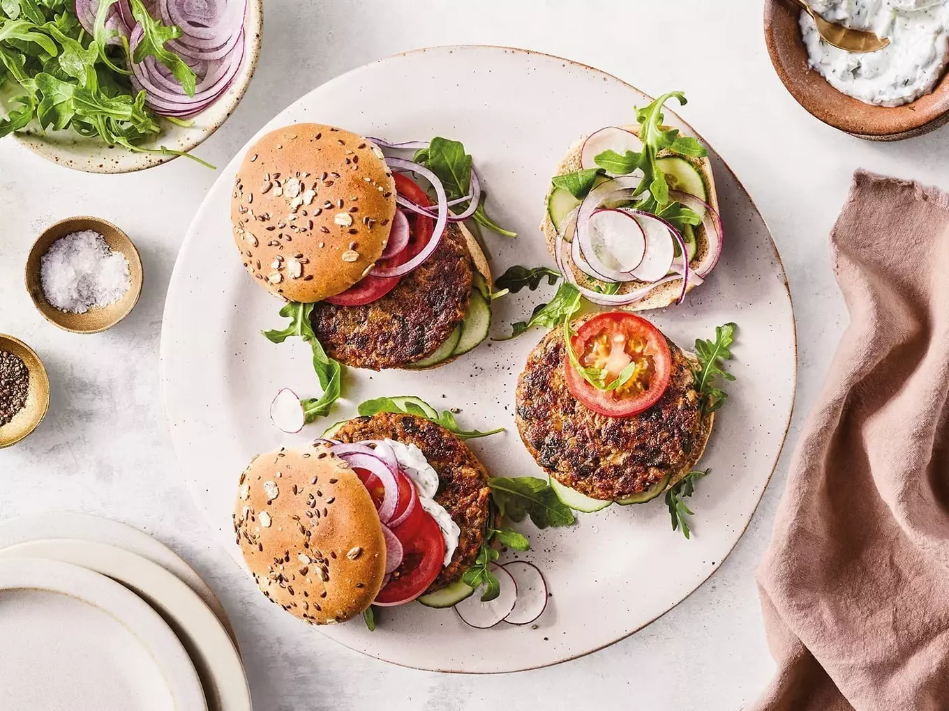 Abbot's smokehouse burger