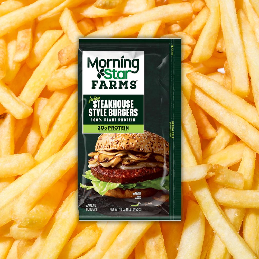 Morninstar Farms steakhouse burger