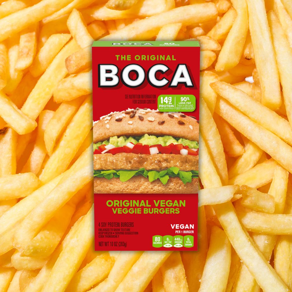 Boca veggie burgers