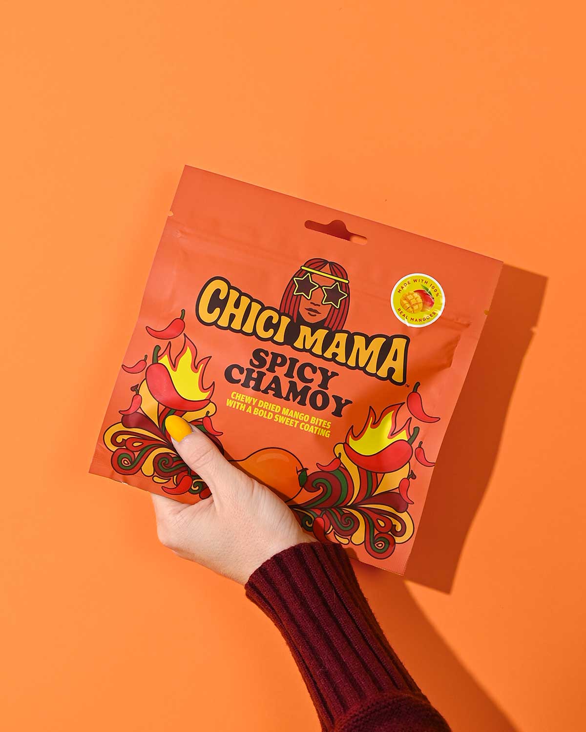 Spicy chamoy chewy mango bites