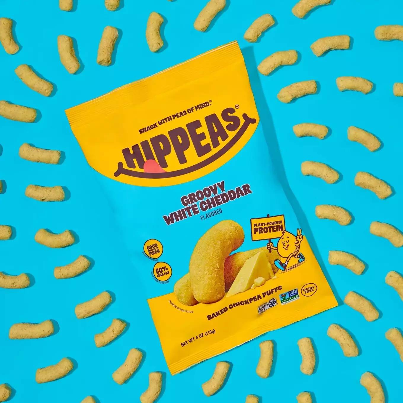 Hippeas white cheddar