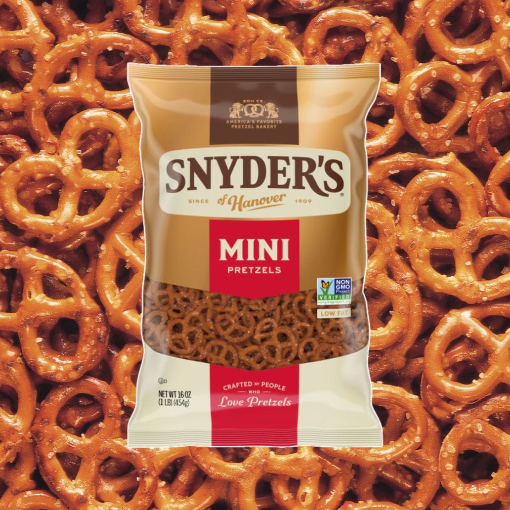 Snyder's of Hanover mini pretzels