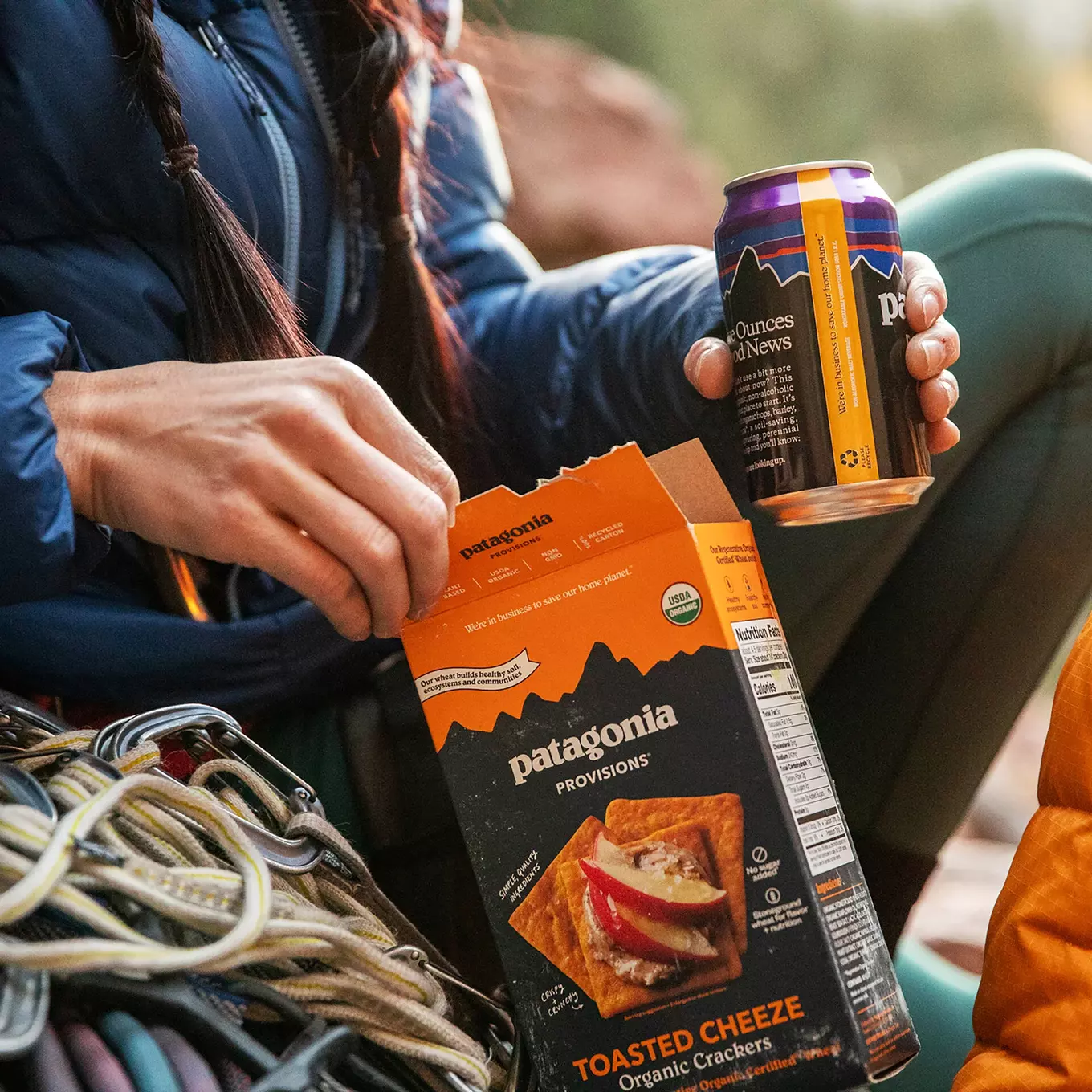 Patagonia Provisions cheese crackers