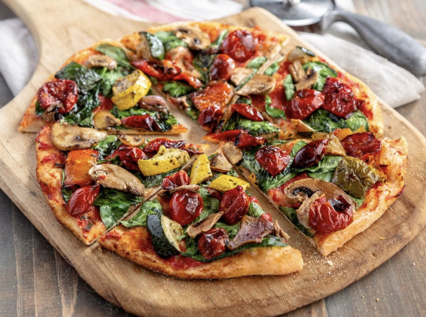 Uno Pizzeria & Grill vegan pizza