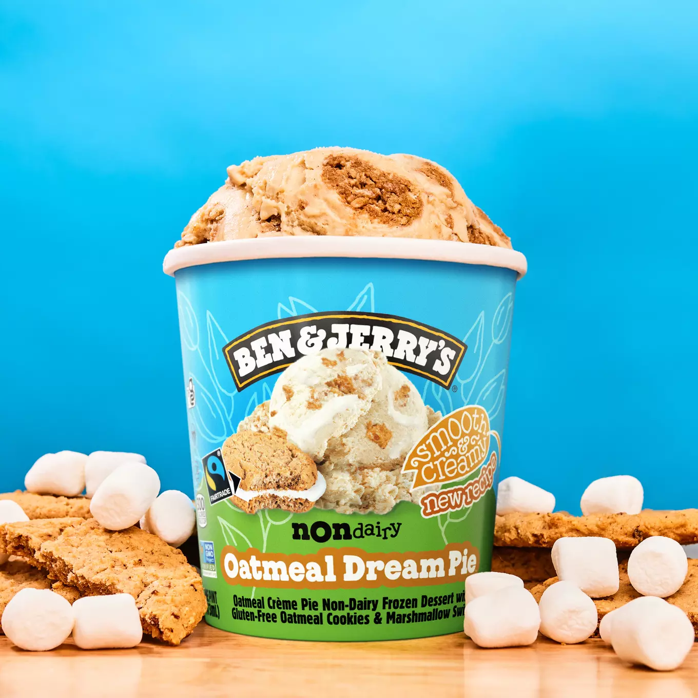Ben & Jerry's Oatmeal Dream Pie
