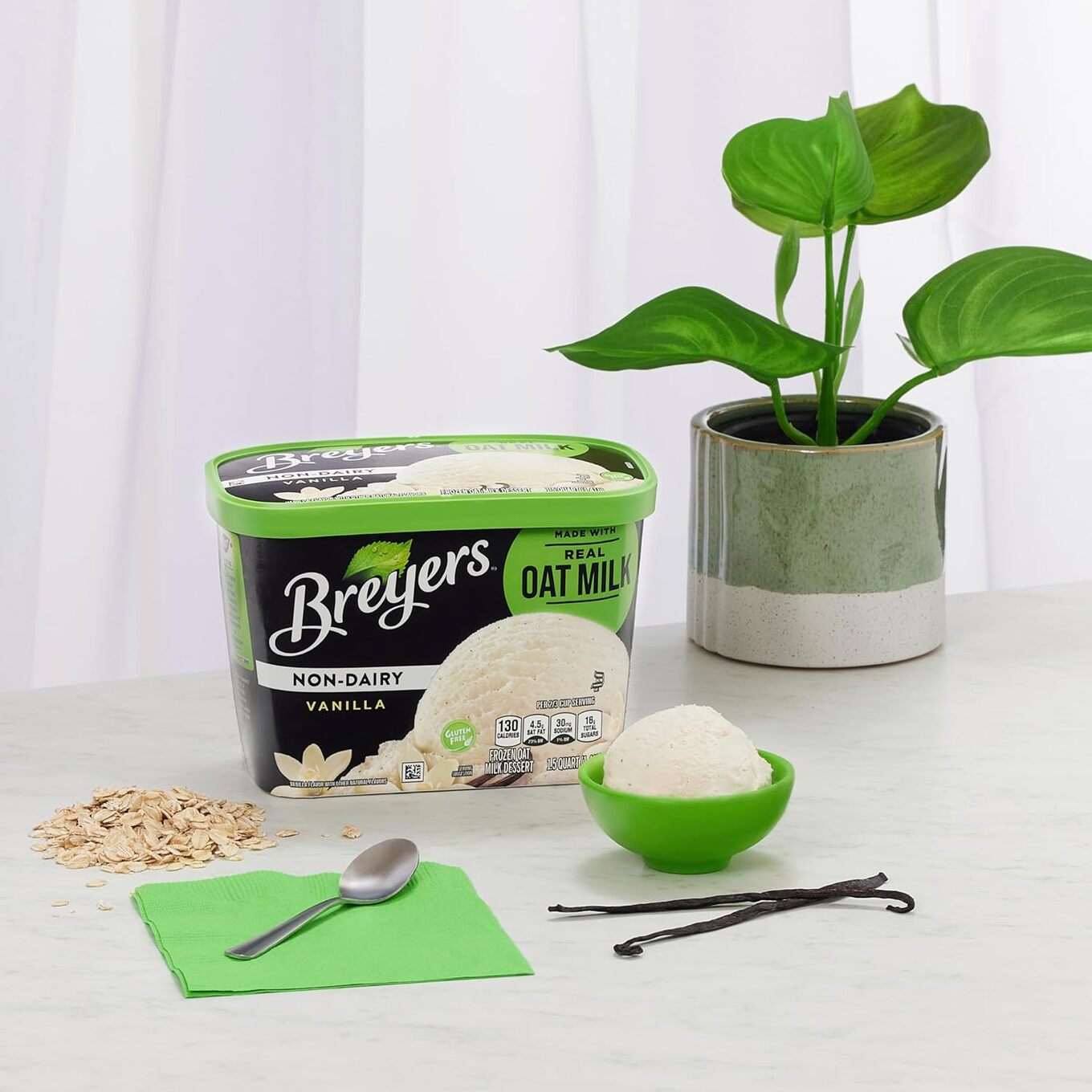 Breyers Oatmilk Non-Dairy Vanilla