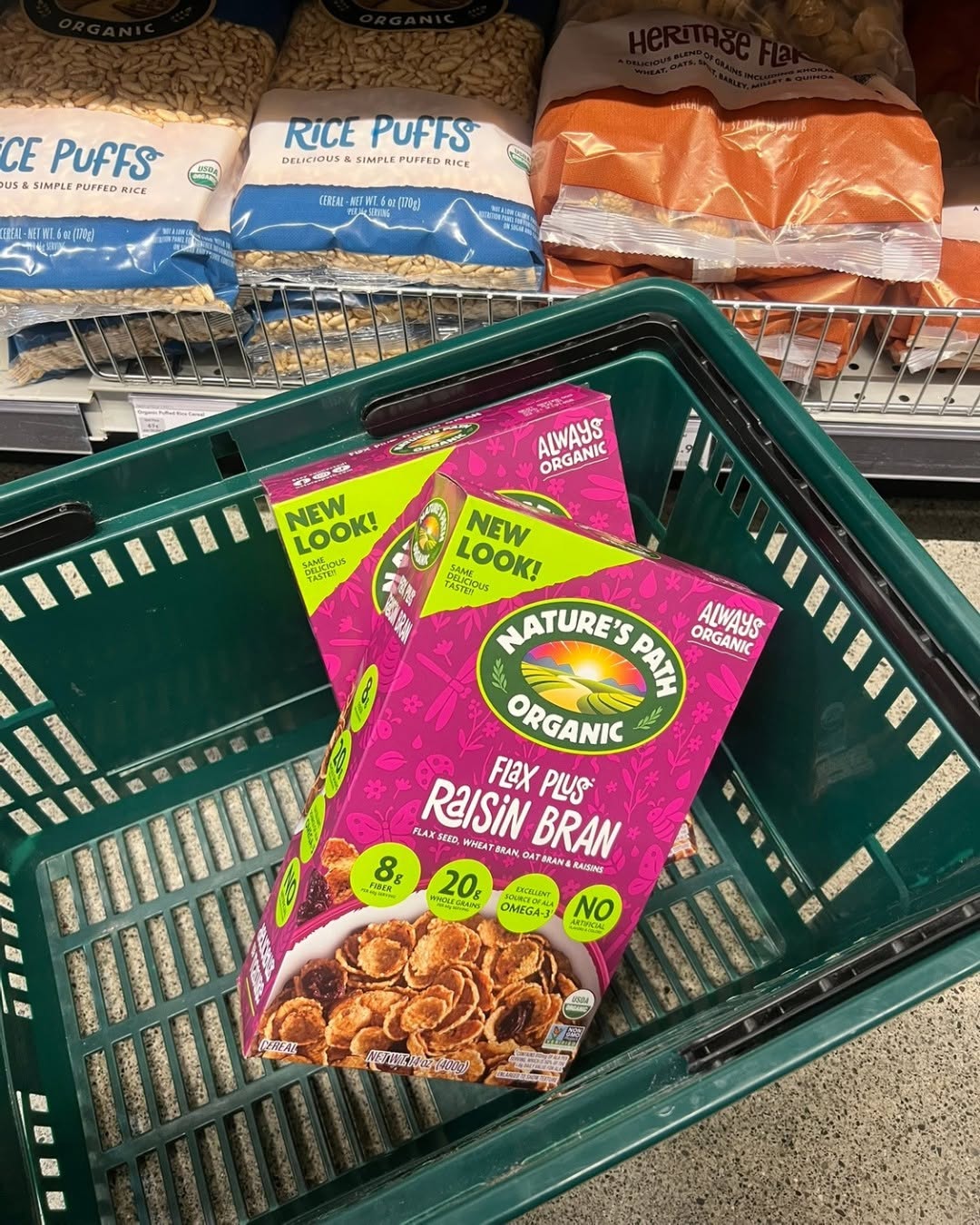 Organic cereal from Nature&rsquo;s Path