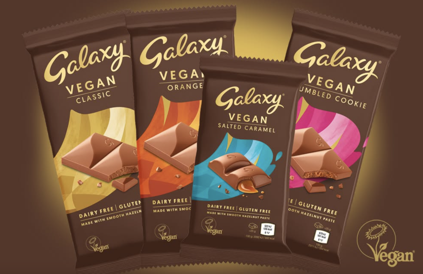 vegan Galaxy chocolate bars