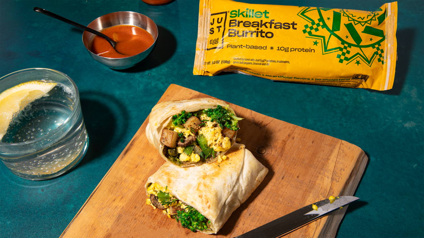 Just Egg Burritos 