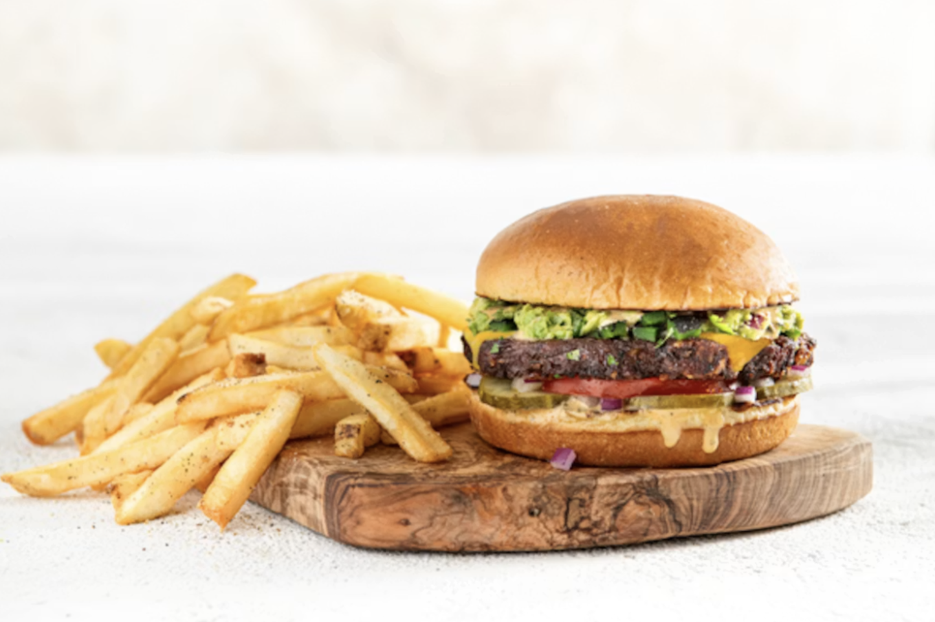black bean patty