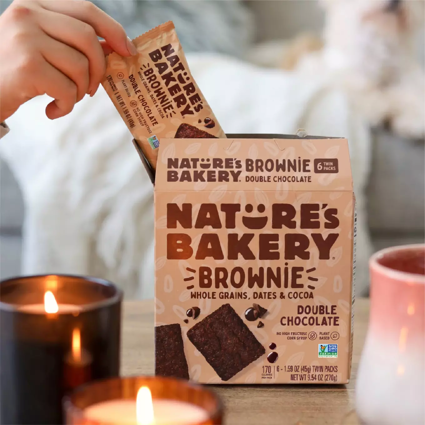 Nature's Bakery brownies