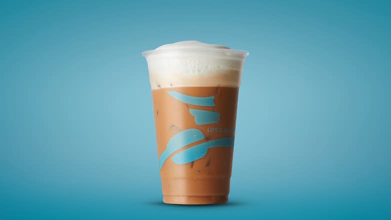 Oatmilk Crafted Press with Oatmilk Cold Foam