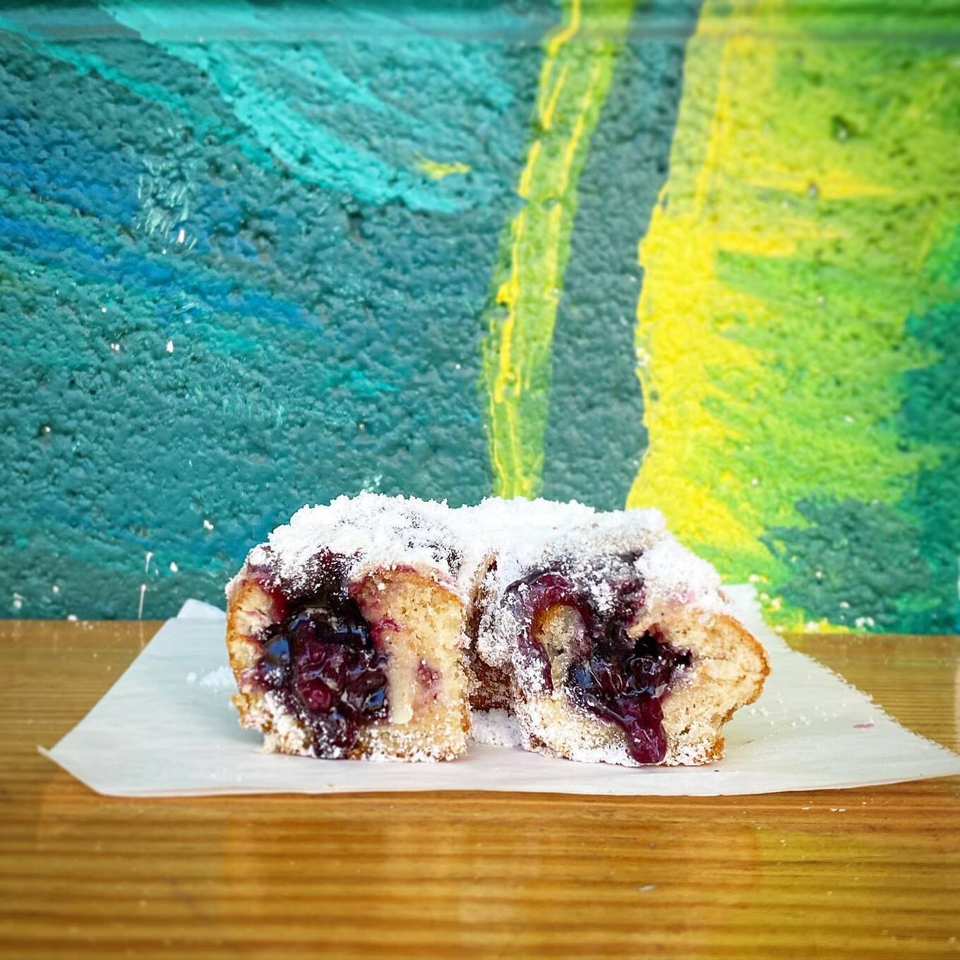 Beacon Doughnuts' Blueberry Pancake 