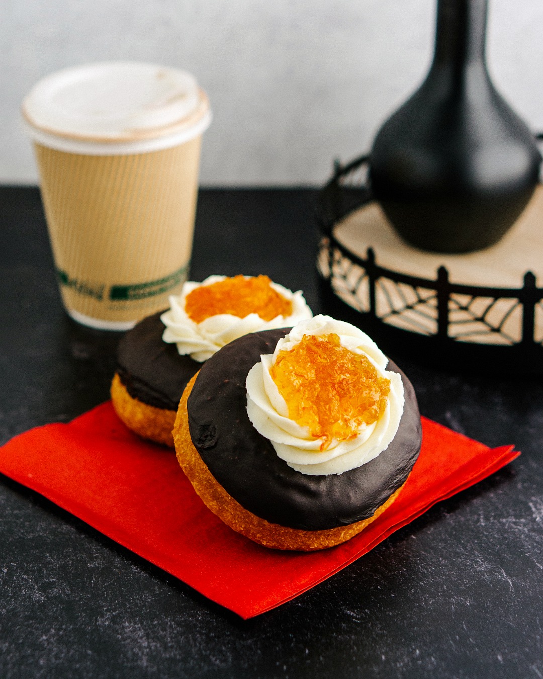 Lovebird Donuts' Jaffa Cake Donut 