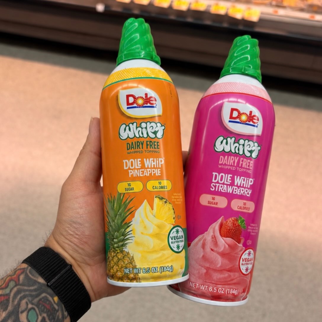 dole whip whipped cream